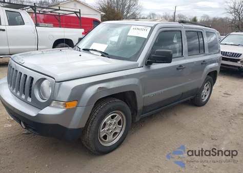 2015 Jeep Patriot Sport z USA, uszkodzony, nr VIN 1C4NJPBA7FD367478